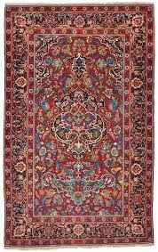 Er wurde meisterlich gefertigt und mit den faszinierenden ornamenten versehen. Isfahan Antik 222x137 Id12103 Naintrading Orientteppiche In