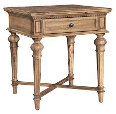 Wellington Hall Brown Drawer End Table Hekman Furniture End Tables With Drawers Hekman