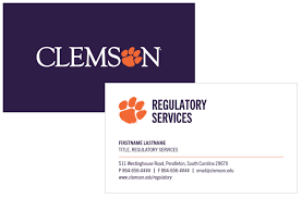 Business cards don't necessarily have to be a traditional rectangle. Business Cards College Of Agriculture Forestry And Life Sciences Clemson University South Carolina