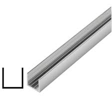 Alexandria Moulding 5 8 In X 5 8 In X 96 In Metal Mira Lustre U Channel Moulding At014 Am096c03 The Home Depot Rv Repair Metal Alexandria