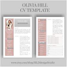 A white and yellowish theme by. Free Two Page Resume Template Insymbio