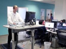 Business Insider Staff Working On The Treadmill Desk Office Job Desk Treadmill Desk
