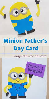 Lol i got asked to make a minion punch art card so here he is! How To Make A Minion Father S Day Card