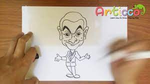 How To Draw Mr Bean Step By Step Youtube 4 hours of high definition quicktime video training. how to draw mr bean step by step