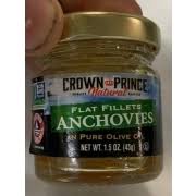 Get special offers & fast delivery options with every . Crown Prince Flat Fillets Anchovies In Pure Olive Oil Calories Nutrition Analysis More Fooducate