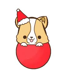 Download this premium vector about cute dog on christmas cartoon, and discover more than 11 million professional graphic resources on freepik. Merry Christmas Dog Sticker By Corgiyolk For Ios Android Giphy