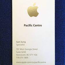 Perhaps the most solid of all, business card reader pro is a really pricey affair at $6.99, but it's also one of the most accurate card readers for the iphone. Apple Specialist Sam Sung Is Selling His Last Business Card For Charity The Verge