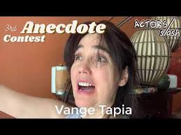 Vange Tapia shares a fun anecdote about her first TV commercial with Dir.  Fred Clapp