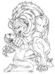 You can use our amazing online tool to color and edit the following scary monster coloring pages. Scary Werewolf Coloring Pages Free Coloring Sheets Werewolf Drawing Werewolf Coloring Pages Werewolf