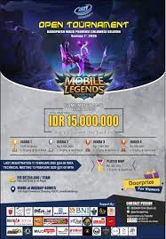 Contoh Brosur Turnamen Ml Sketsa