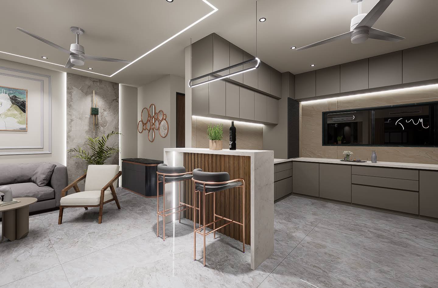 Luxury Modular Kitchen Design Services product image