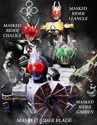 kamen rider blade garren chalice leangle by phonenumber123 仮面ライダー ギャレン 仮面ライダーブレイド