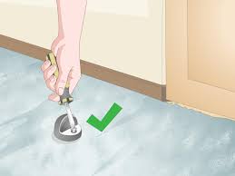 Do not lay the padding over the tackless strips. How To Install Carpet With Pictures Wikihow