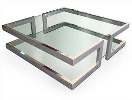 24 Modern Glass And Steel Coffee Table Design Ideas Square Glass Coffee Table Steel Coffee Table Glass Coffee Table