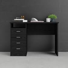 Each column has three drawers offering you lots of space to store your office supplies and declutter your desktop. Wayfair Black Desks You Ll Love In 2021