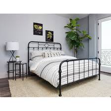 Metal frame that doesn't squeak with every toss and turnnicolejust get it you won't regret it. Farrah Matte Black Metal Bed On Sale Overstock 31276844 King