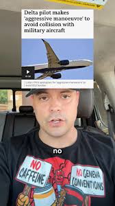 A Delta airlines pilot executed a flawless and aggressive maneuver to avoid  disaster with a military B52 #military #veteran #militaryspouse  #firstresponders #bluecollar