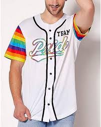 White Team Pride Jersey Spencer S Pride Mens Tops Jersey