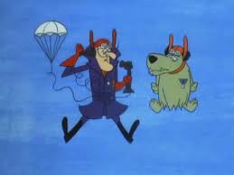 Diabolo Satanas Les Fous Du Volant Home Facebook Satanas et diabolo (dastardly and muttley in their flying machines, littéralement « dastardly et muttley dans leurs machines volantes »), est une série télévisée d'animation américaine en 34 épisodes. diabolo satanas les fous du volant