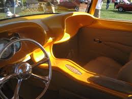 A Custom Interior On A Beautiful Classic Car I Want One Like This Classic Cars Custom Cars Cool Cars