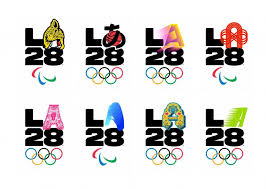 El logotipo de los juegos olímpicos, que tendrán lugar entre el 24 de julio y el 9 de agosto de 2020, consta de una enorme t con un punto. Logo De Los Juegos Olimpicos 2028 Rompera Esquemas