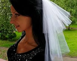 Despedida de soltera Velo blanco de 2 niveles, de corta duración. Velo de  novia, accesorio, velo de despedida de soltera, velo de despedida de  soltera, velo de novia para ser, velo de