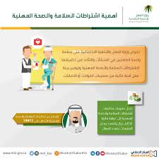 ملصقات ومطويات وانفوجرافيك السلامة والصحة المهنية Ministry Of Human Resource And Social Development