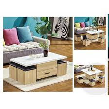 Check out our coffee dining table selection for the very best in unique or custom, handmade pieces from our furniture shops. Brad Multi Functional Coffee Table