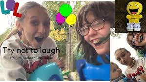 Try Not To Laugh Helium Balloon Challenge! Ft Vayda|Nevaeh Barton