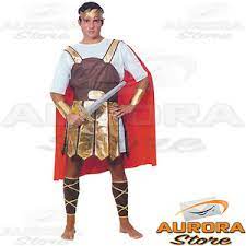 Sono esclusi gli accessori non menzionati. Vestito Costume Soldato Troiano Troy Gladiatore Romano Antica Grecia Carnevale Ebay