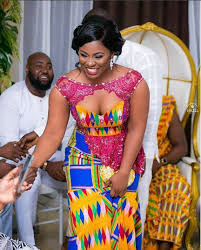 Best Ghana Wedding Traditional Dresses 1 Kente Couple Styles