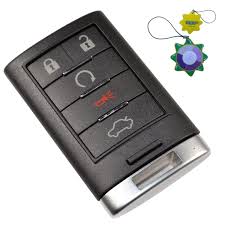 Remote start can be extended. Hqrp Remote Key Fob Shell Case Keyless Entry W 5 Buttons For Cadillac Srx 2010 2011 2012 2013 2014 Xts Ats 2013 2014 Hqrp Uv Meter Walmart Com Walmart Com