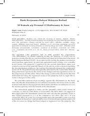 Lawyer · april 6, 2018 to present · klang. Business Law Case Study 938 2019 2 Amr Bank Kerjasama Rakyat Malaysia Berhad V M Kamala A P Perumal Muthusamy Anor 1 5 High Court Kuala Lumpur U2013 Course Hero
