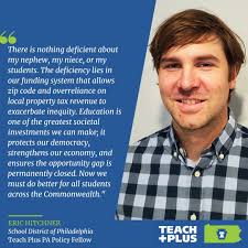 Featured in USA Today, PA Policy Fellow Eric Hitchner (School District of  Philadelphia) highlights the impact of inequities in education and calls  for immediate reform to a broken funding system in Pennslyvania.