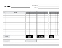 As far as business concerns, it is often used. Free Printable Basketball Score Sheets For Basketball Leagues Printerfriendly