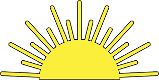17 Rays Sun By Nizips Public Domain Source Sun Clip Art Cricut Explore Vinyl Free Clip Art