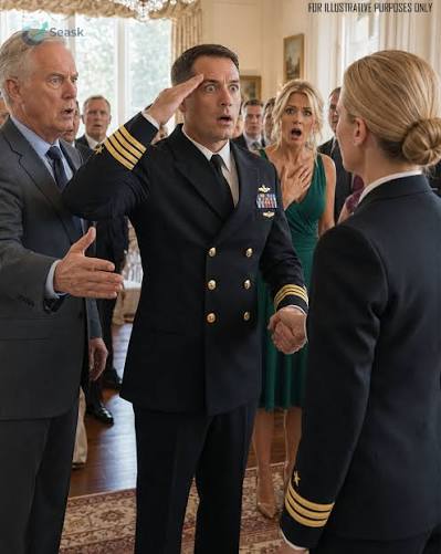 KaiLas - My dad said it was embarrassing to introduce me to my sister's  fiancé, a Navy SEAL commander, but when he shook my hand, stepped back, and saluted  me as “admiral,