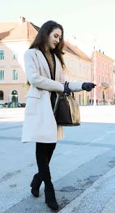 Fashion Blogger Veronika Lipar Of Brunette From Wall Street Wearing Business Formal Winter Business Attire Women Business Casual Attire Womens Business Casual