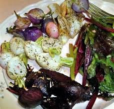 Roasted Baby Root Vegetables Recipe Teriskitchen Com