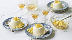 Panna Cotta With Pineapple And Ginger Salsa Recipe Recipe Food Mary Berry Recipe Bbc Food