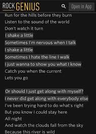 Pin On Song Lyrics