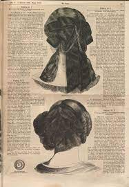In The Swan S Shadow Hair Accessories Der Bazar February 1858 Victorian Hairstyles Historical Hairstyles Hair Accessories