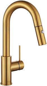 It's easy to fix a kitchen faucet sprayer and doesn't take any specialist plumbing skills. Aguastella As59bg Brushed Gold Bar Faucet Or Prep Kitchen Sink Faucet With Pull Down Sprayer And Single Handl Kitchen Sink Faucets Sink Faucets Bar Sink Faucet