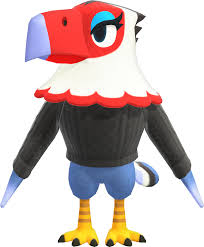 Amelia Is An Eagle Villager With A Snooty Personality From The Animal Crossing Series Her Name Is Derived In 2020 Animal Crossing Characters Animal Crossing New Leaf