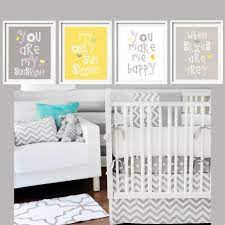 You are my sunshine wall art nursery. Sale Yellow And Gray Wall Art Nursery Decor Prints By Yassisplace 35 00 Grey Nursery Decor Baby Wall Art Kids Wall Art Elephant