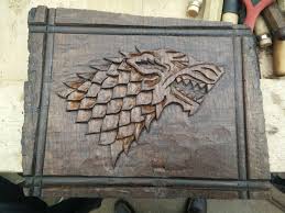 Game Of Thrones Wood Carving Wood Carving Wood Carving