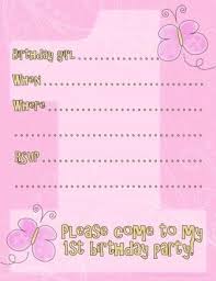 Birthday Invitation Card For 6 Year Old Boy Free Printable 1st Birthday Invitations For Boys And Girls 1st Birthday Invitations Birthday Party Invitations Printable Girl Birthday Party Invitations