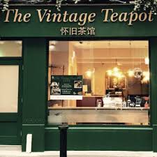 the vintage teapot  welcome to the