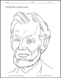 Lincoln i created some abraham lincoln coloring pages to go along with the i am abraham lincoln book. Abraham Lincoln Coloring Page Student Handouts