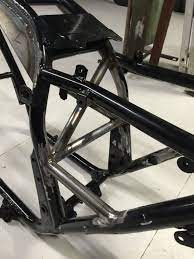 suzuki gsx frame bracing motorcycle frames suzuki cafe racer bike details